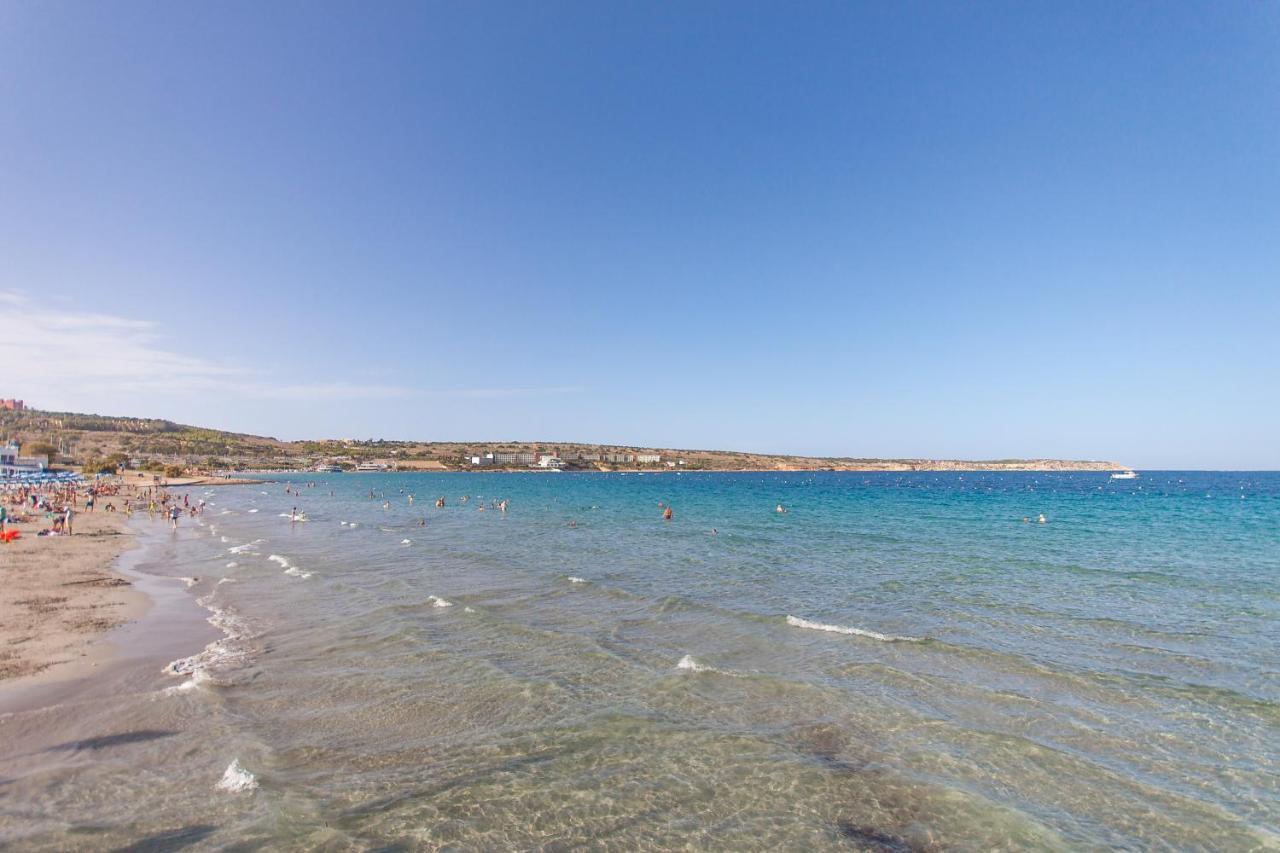 Pool And Sea Merill Apartments - Happy Rentals Меллиеха Экстерьер фото